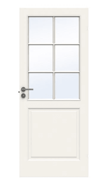 Glassdør Compact SP6 Hvit - Swedoor