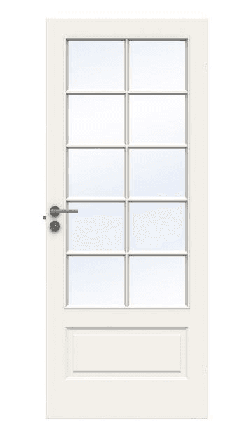 Glassdør Style SP10 hvit - Swedoor