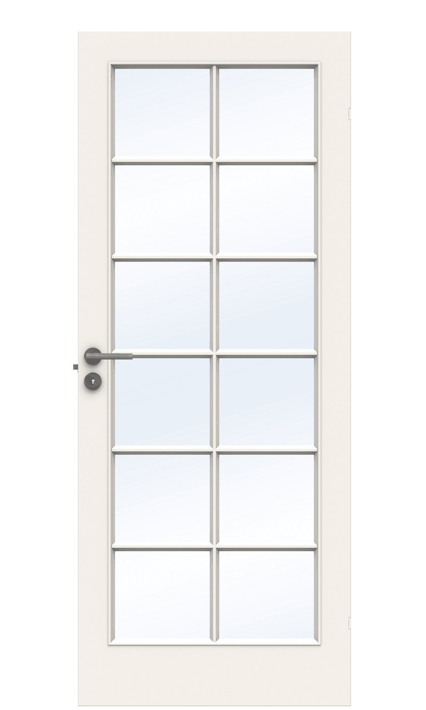 Glassdør Style SP12 Hvit - Swedoor