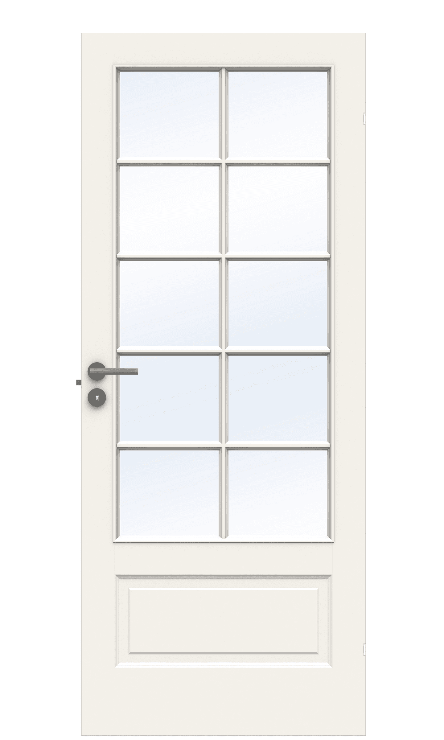 Glassdør Style SP10 hvit - Swedoor Hvit